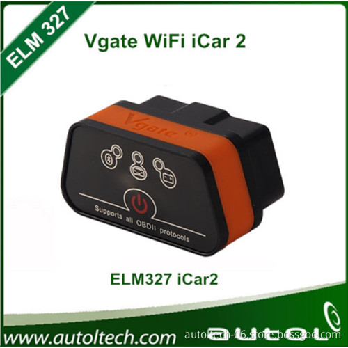 Original Vgate WiFi iCar 2 OBDII ELM327 iCar2 wifi vgate OBD diagnostic interface for IOS/Android PC